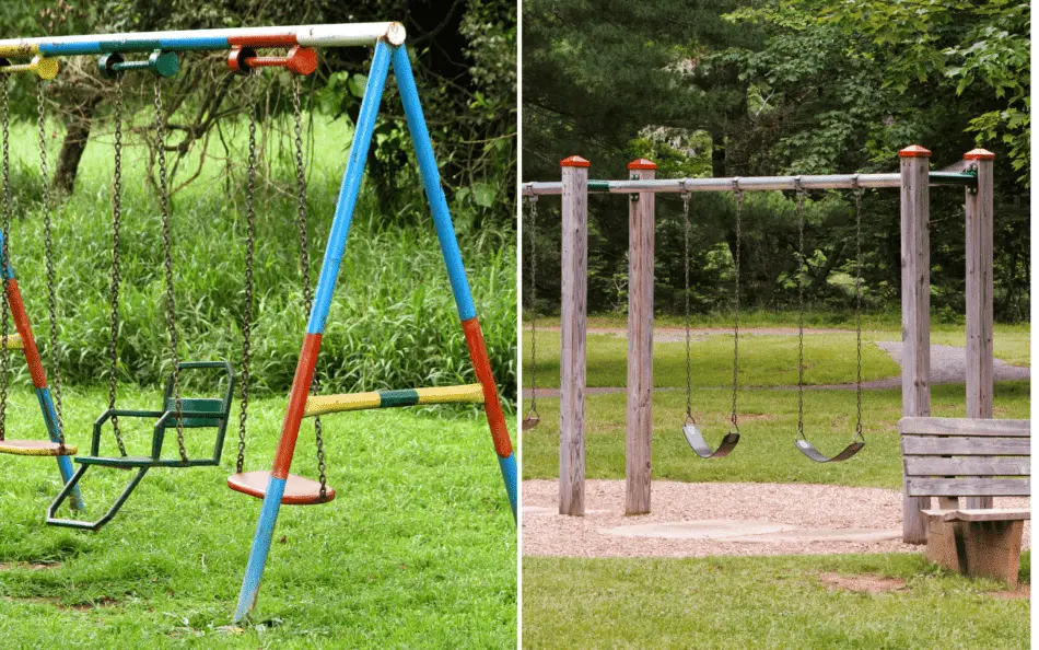 Metal Vs. Wooden Swing Set: Which One to Choose?