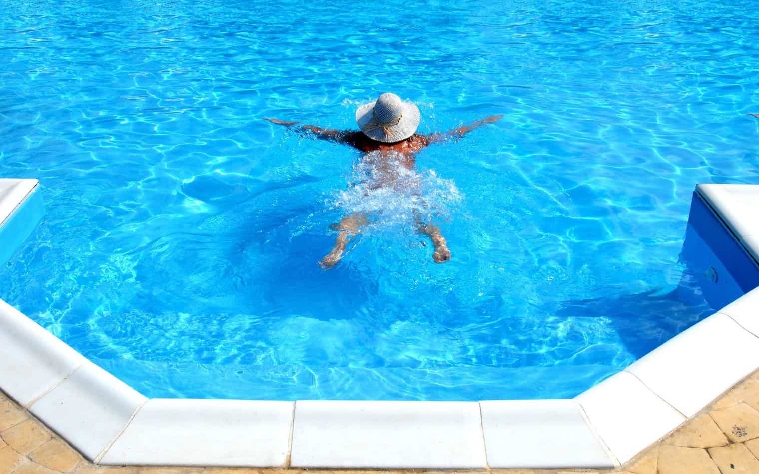 Skinny dip in backyard