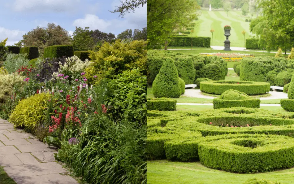 Differences Between an English and a French Garden
