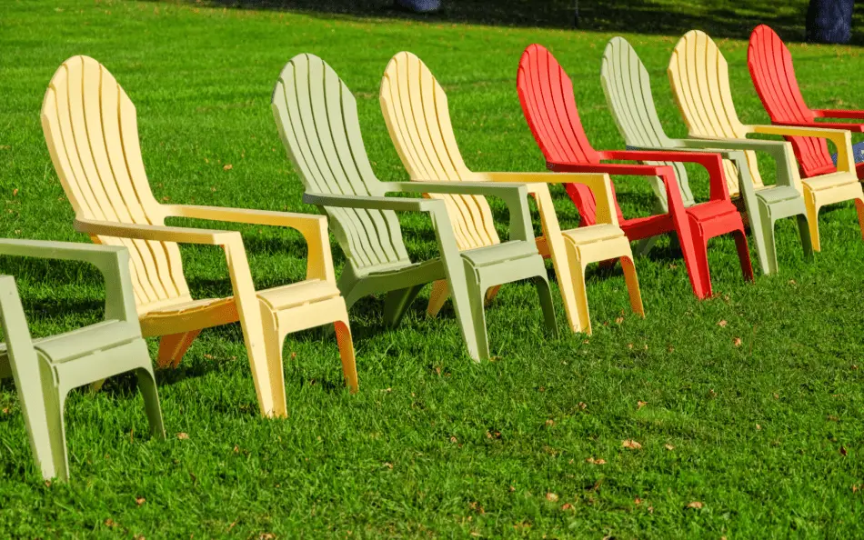 How to Keep Your Lawn Furniture from Sinking in Your Yard